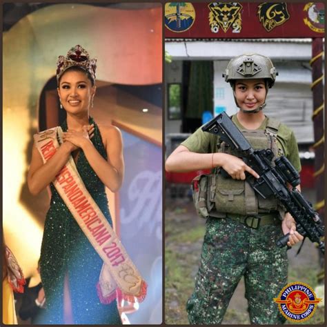 Beauty Queen Winwyn Marquez Tops Military Reservist Training Joins Ph