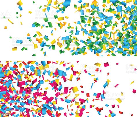 Confetti Celebration Banners Stock Illustration Download Image Now