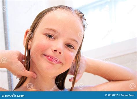 Girl In Shower Stock Image Image Of Girl Beautiful