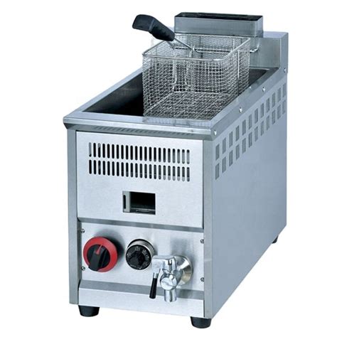 Commercial Deep Fryer Gas With Thermostat Litre Horeca