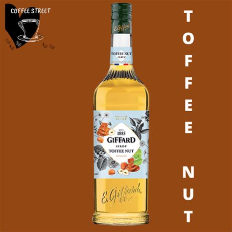 Giffard Toffee Nut Coffee Syrups Liter Shopee Philippines
