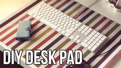 Diy kit paper stand desk organizer fabric covered. DIY DESK PAD (QUICK & EASY) | cathydiep - YouTube