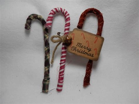 Items Similar To Primitive Candy Canes On Etsy