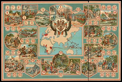 19th Century Board Game Offers A Tour Of The German Colonies Getty Iris