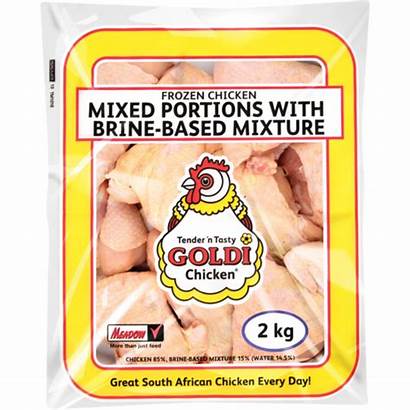 Chicken 2kg Shoprite Goldi Brine Portions Mixed