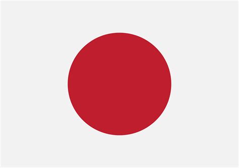 Japan Flag Symbol Sign 627414 Vector Art At Vecteezy