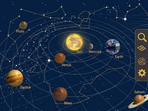 Solar System Stars Planets And Sky Map Scope For Android