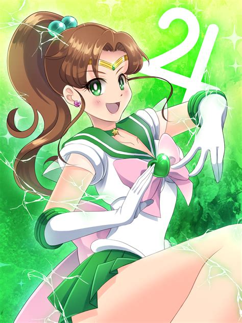 Sailor Jupiter Kino Makoto Image By Pixiv Id Zerochan Anime Image Board