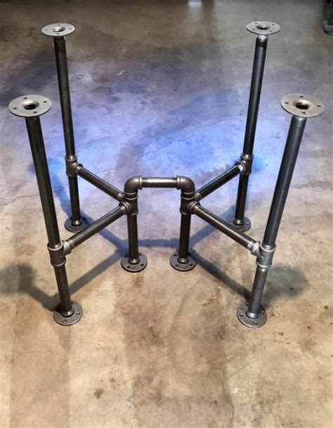 The pipe has protective plastic end caps to help ensure the pipe ends are undamaged during transport. Black Pipe Table Frame/TABLE LEGS "DIY" Parts Kit, | aftcra