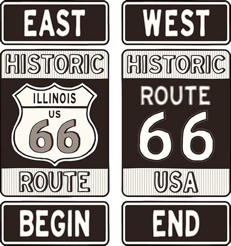 Best Illinois Road Signs Illustrations Royalty Free Vector Graphics