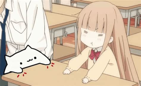 Anime Girl Anime GIF Anime Girl Anime Bongo Cat GIF leri Keşfedin ve Paylaşın