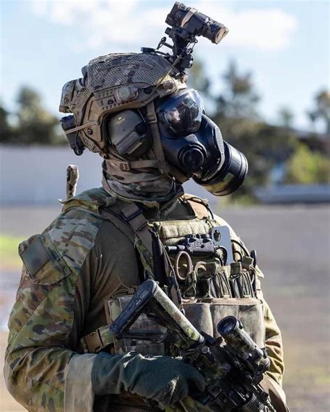 Imagine Having The Crye Airframe With The Mesh And A Gas Mask You Can