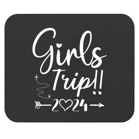 Girls Trip 2024 Girls Road Trip 2024 Vacation Lovers Ts Mouse Pads