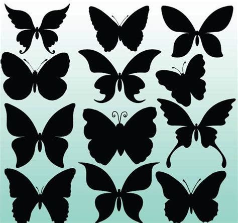 9 Best Butterfly Silhouettes Free Psd Vector Eps Format Download
