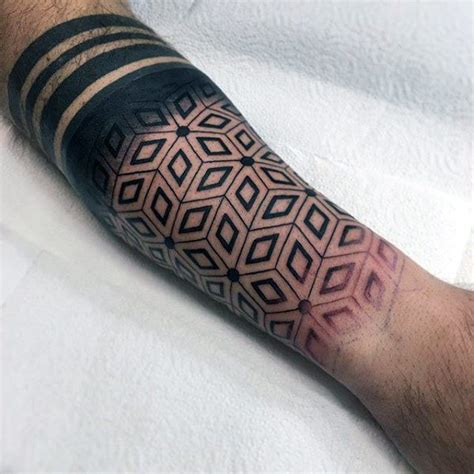 Geometric Tattoo Sleeve Tattoo Dotwork Geometric Arm Pattern