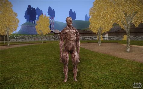 Arguably even more gruesome than the regenerator , the iron maiden is covered with spikes it can extend in no time at all. Iron Maiden from Resident Evil 4 para GTA San Andreas