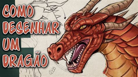 Como Desenhar Um Dragão De Fogo