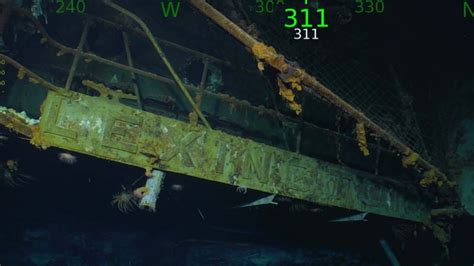 Uss Lexington Lost Ww2 Aircraft Carrier Found After 76 Years Bbc News