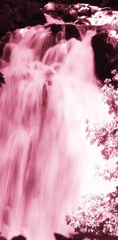 Pink Waterfall Wallpapers Top Free Pink Waterfall Backgrounds