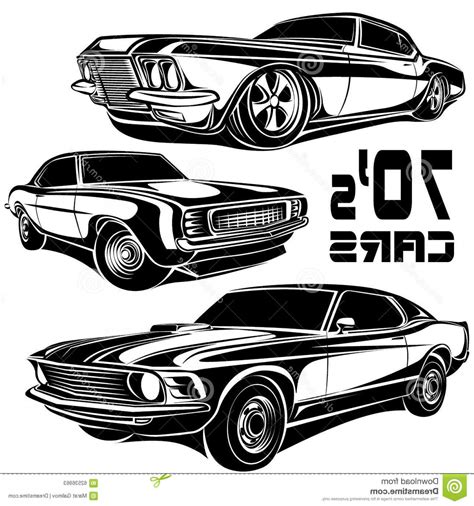 Classic Car Vector Art At Collection Of Classic Car