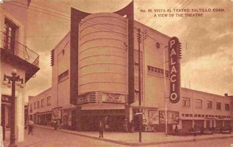 Palacio Teatro Theater Saltillo Coah Mexico Postcard 700 Picclick