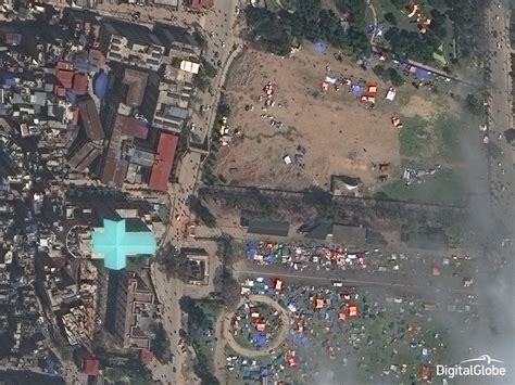Satellite Images Reveal Destruction From Nepal Earthquake