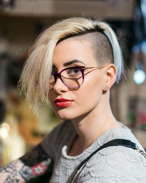Sidecut Frauen 25 Finden Coole Stylen Für 2019 Shaved Side