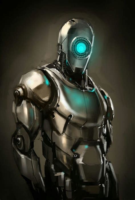 Arte Robot Robot Art Science Fiction Character Inspiration
