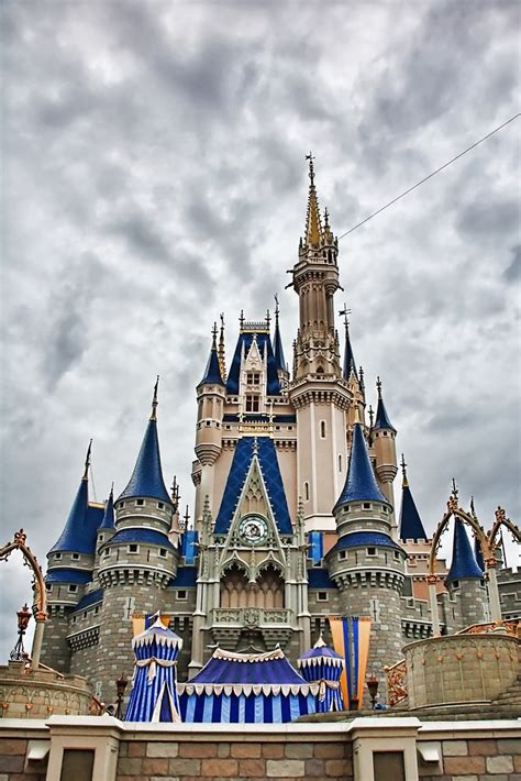 Disney Cinderella Castle Front Cinderella Castle From Th Flickr