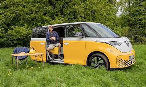 A Road Trip In Volkswagens Modern Take On The Iconic Hippy Camper Van