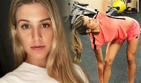 Genie Bouchard Instagram Sports Illustrated Tennis Player Posts Hot Workout Snap Uk