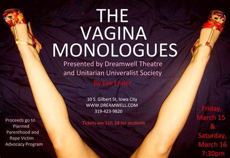 The Vagina Monologues Dreamwell Theatre