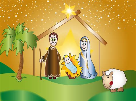 Banco De ImÁgenes Representación Del Nacimiento Del Niño Jesús A