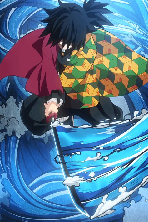 I make Giyuu wallpaper from episode 20 : r/KimetsuNoYaiba