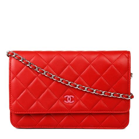 Download Handbag Leather Chanel Red Bag Free Transparent Image Hq Hq