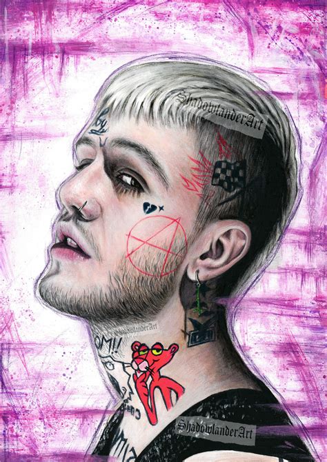 Lil Peep Crybaby Painting By Shadowlander9 On Deviantart