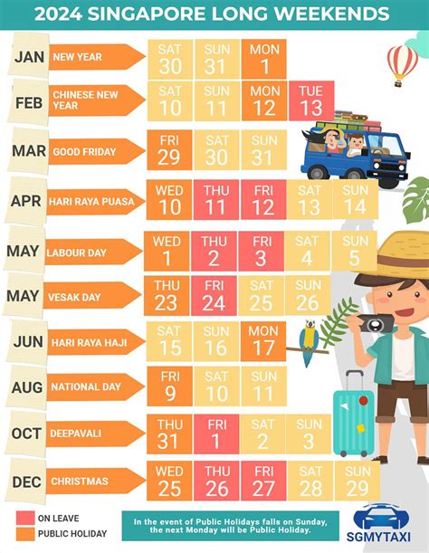 Singapore Calendar 2024 With Public Holidays Printable Calendar 2024