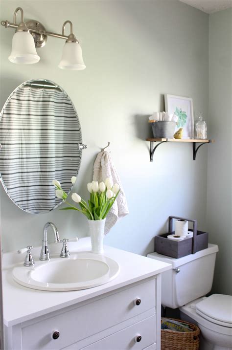 We debated between starting with the guest bathroom or our master bathroom. Our Budget-Friendly Guest Bath Update | Guest bath, Bath design, Design