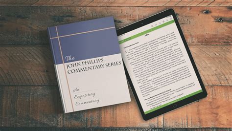 The John Phillips Commentary Series Olive Tree Blog