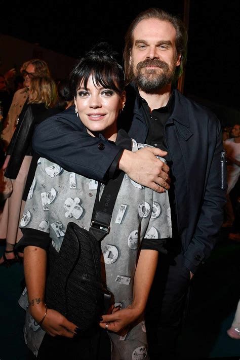 David Harbour Says Wife Lily Allen Has Mixed Feelings About His Weight Loss