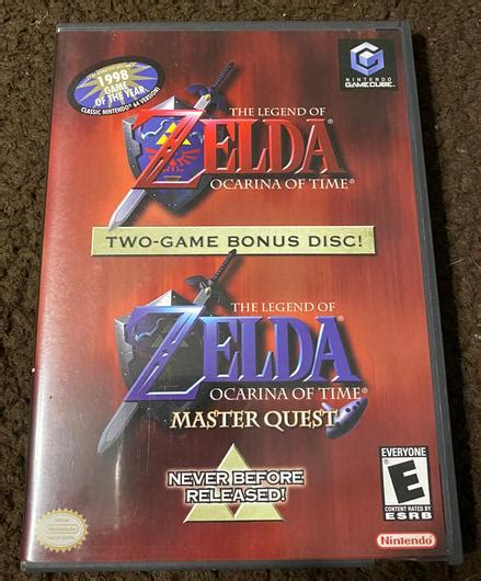 Zelda Ocarina Of Time Master Quest Item Box And Manual