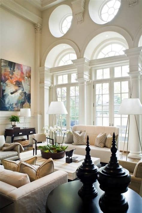 Design of high ceiling houses. 25 Tall Ceiling Living Room Design Ideas