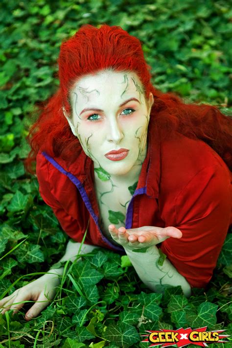 Poison Ivy Costume Makeup ~ Poison Ivy Cosplay Costume Dc Comics