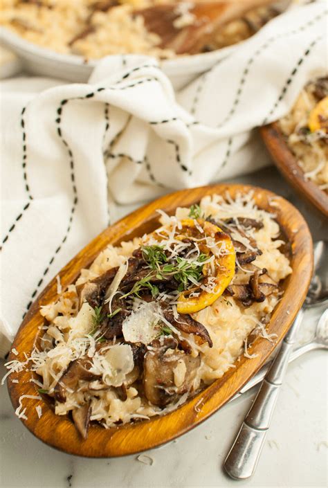 The Best Creamy Mushroom Risotto Xoxobella