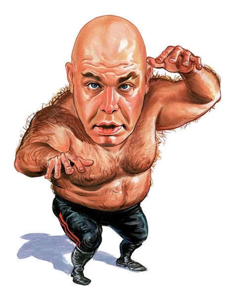 George The Animal Steele Painting By Art Pixels Merch