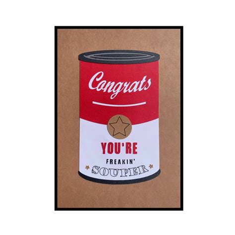 Funny Congratulations Card Youre Freakin Etsy