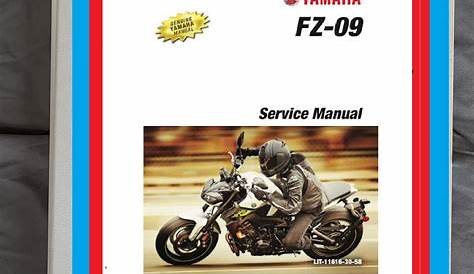 2017 Yamaha FZ-09 FZ09 MT-09 MT09 service repair WORKSHOP manual binder