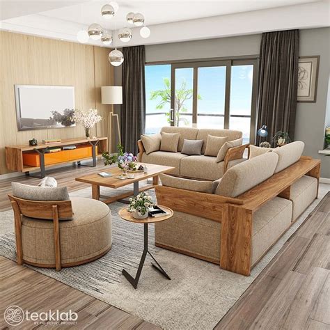 But the real work of our students begins when they transform that information by making it a part of their story. Buy Modern Country Design Teak Wood Sofa Set Online | TeakLab in 2021 | Sofa set, Wood sofa ...