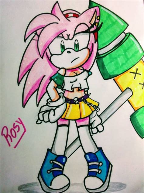 Rosy The Rascal By Kary22 On Deviantart Rosy The Rascal Amy Rose
