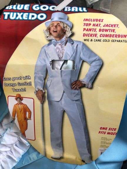 Halloween Adult Costume Dumb And Dumber Blue Yorkton Auction Centre